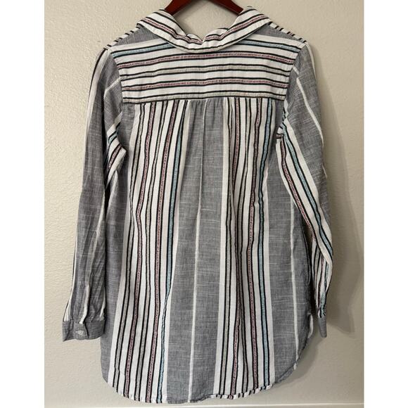 Soft Surroundings Brookhaven Tunic Multicolor Embroidered Size Small - Picture 5 of 8